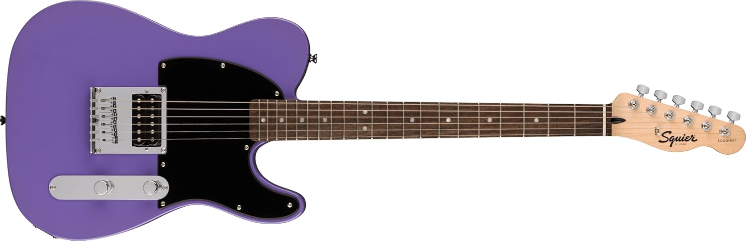 Squire Sonic Esquire Electric Guitar, Ultraviolet, Laurel Fingerboard