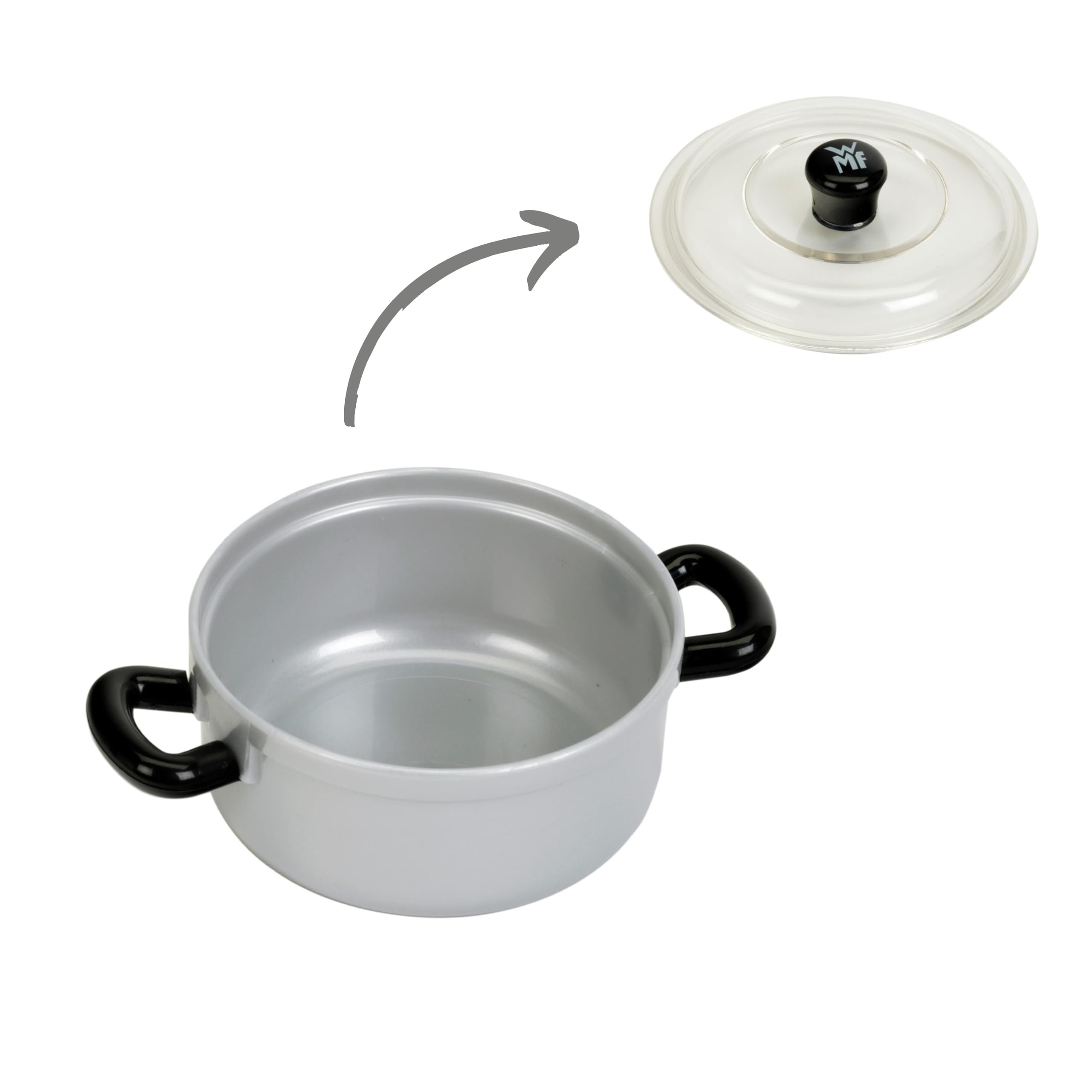 Set Cucina Giocattolo WMF Per Bambini - 3 Pezzi Con Pentole E Utensili, Dai 3 Anni - Foto 6