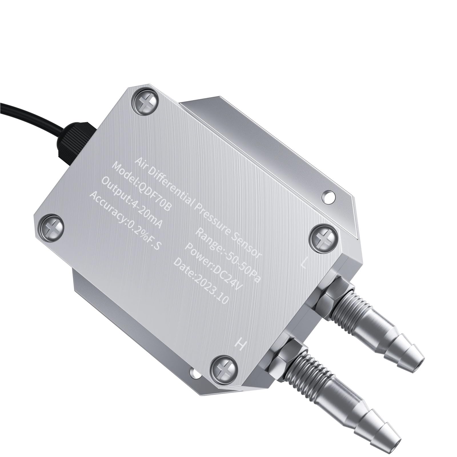 4-20mA 0-10V salida presión diferencial 1kpa Sensor de aire transmisor 1 Uds(4-20mA Output,-30KPa - 30kPa)