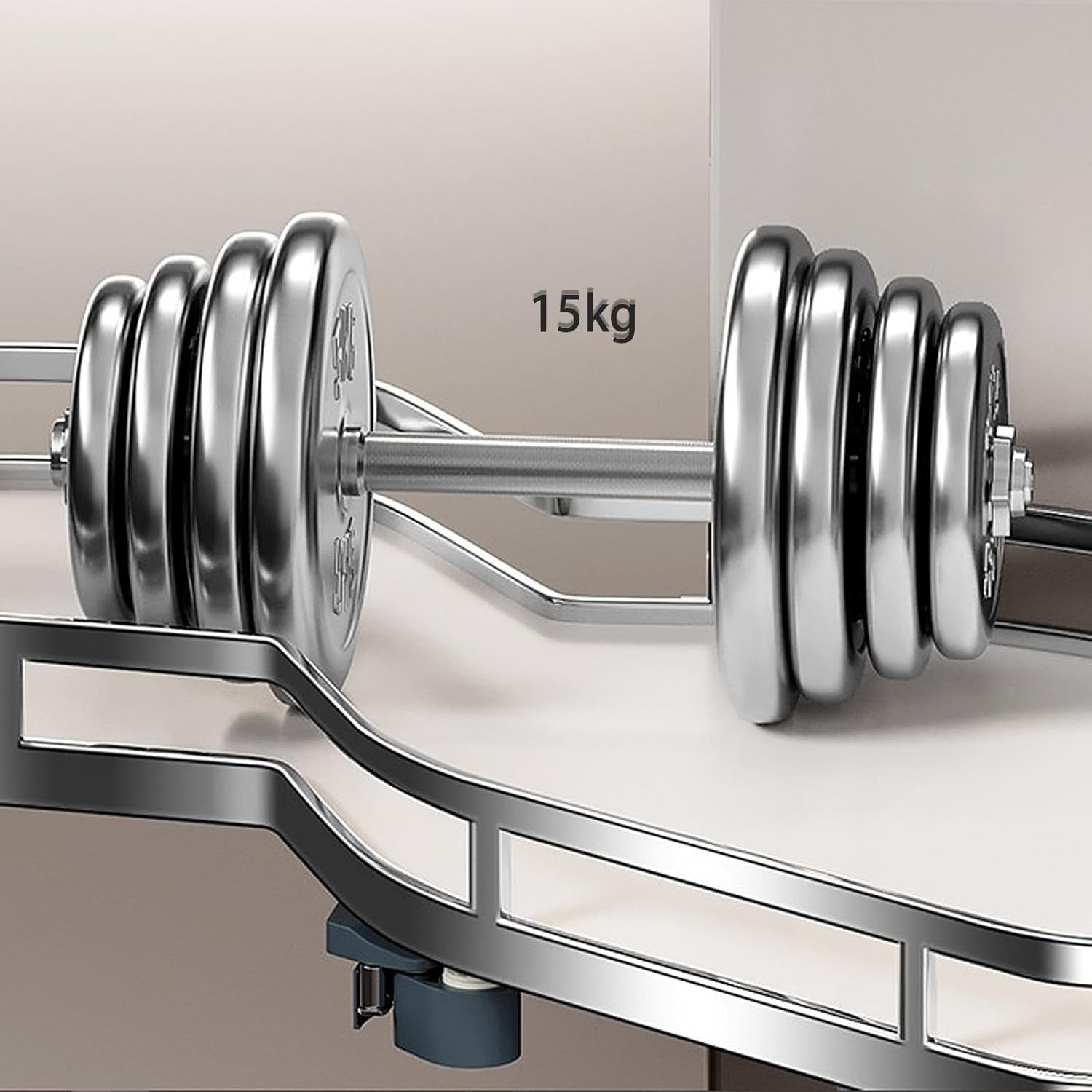 Organizzatore per mobiletto angolare cieco Girevole, organizzatore Estraibile per mobiletto angolare cieco da Cucina, Vassoio Girevole a 2 Livelli, per mobiletto da 20 * 34 * 16,5 Pollici, chiusu