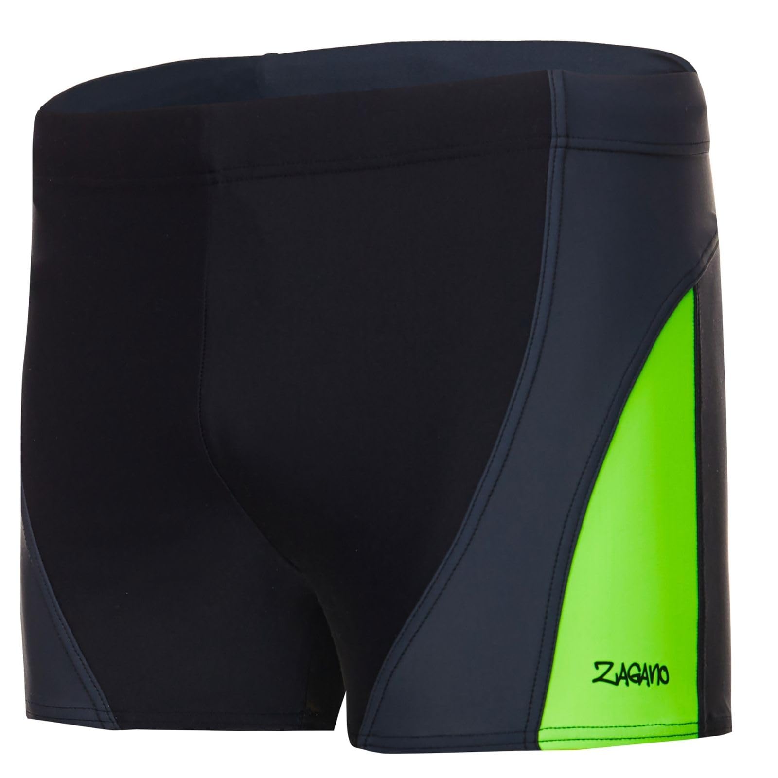 Zagano Badehose Herren Swim Trunks - Badehosen Männer Schwimmhose - widerstandsfähige Männer Badehose eng anliegend - Made in EU