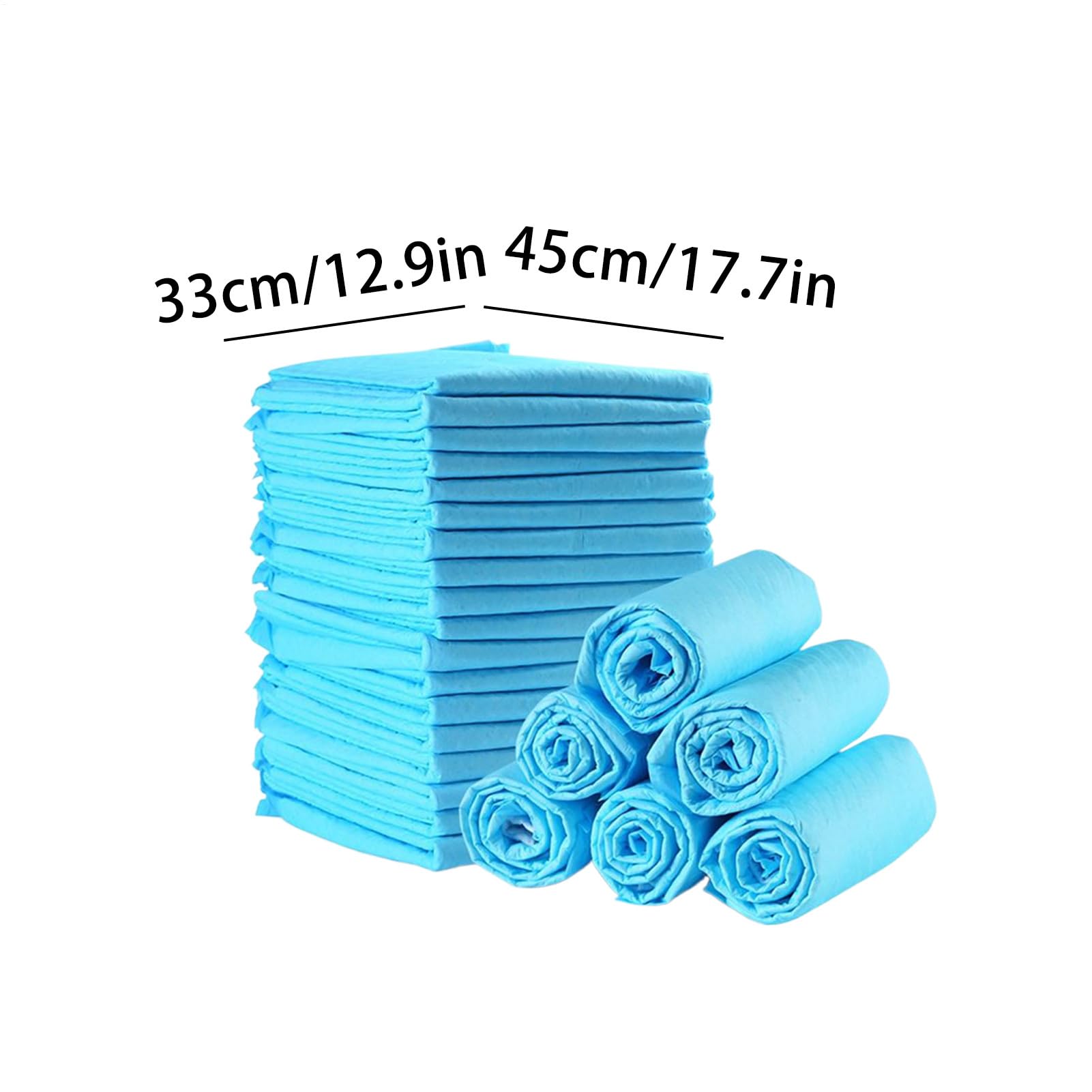 Hundetopf -Trainingspads - Welpe Pee Pads, Absorbierende Haustierzubehör | 100 Count Ultra Saugle Odor Eliminierung Von Pads Für Hausbrecher, Töpfchen -Trainingsmittel Für Kleine Tiere Katzen Kätzchen