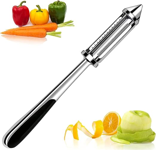 Pelapatate In Ceramica - 6 Pezzi Forma Y, Colorati, Affilati E Leggeri - Foto 11