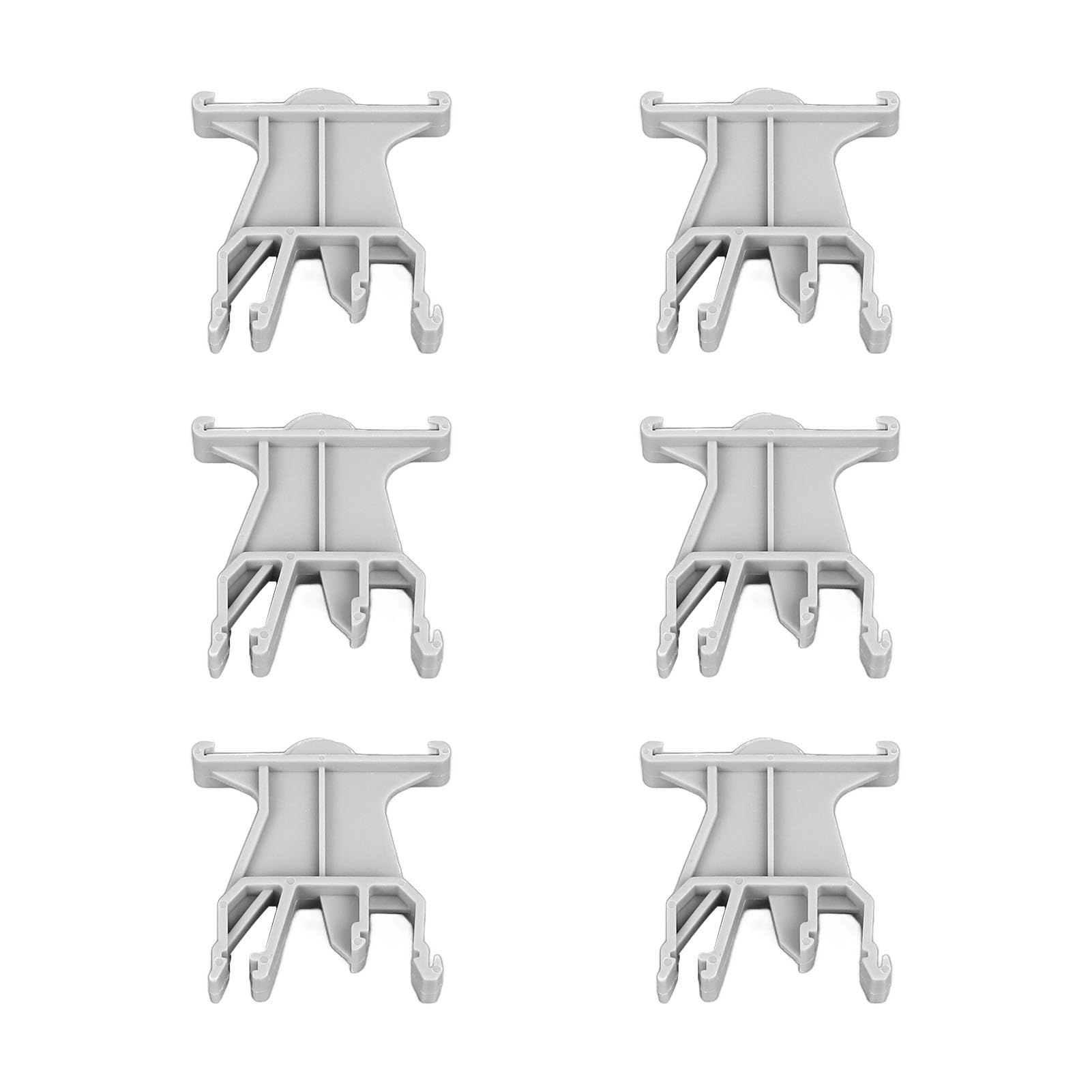 Étiquette Termin King, 100 Pièces Porte-marqueur 35mm Installation sur Rail DIN 100 Pièces Blocs de Circuit de Terre UK B1 pour Accessoires de Bloc W