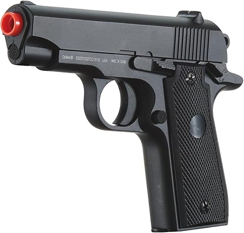 Miniatura 4 de Pistola Airsoft P88 de 220 FPS con resorte (color: negro)