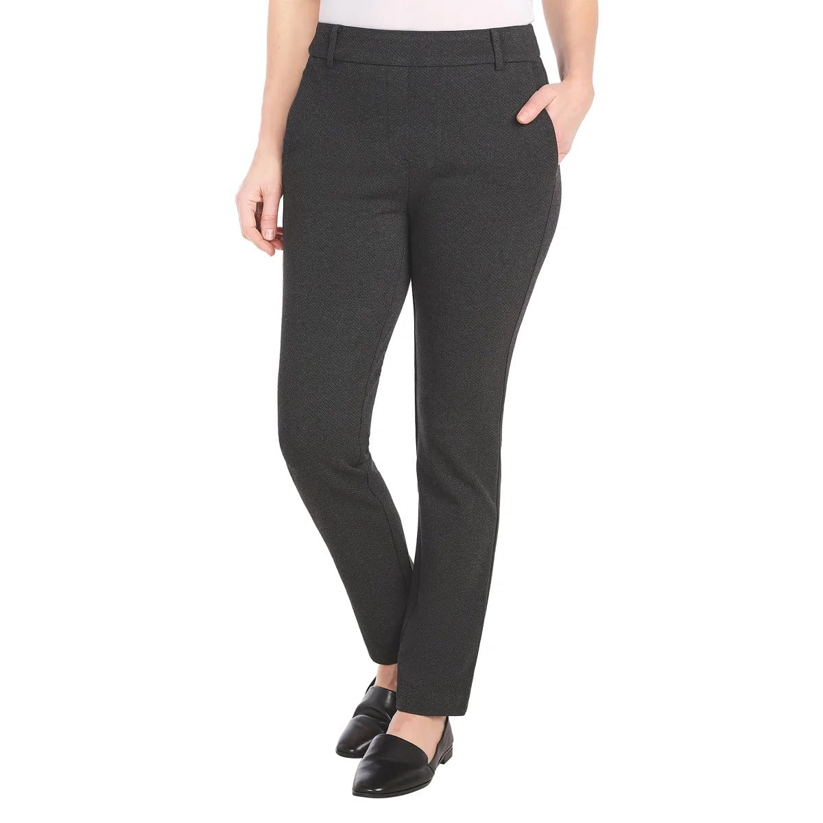 Dalia Ladies Twill Ponte Pant with Pull-On