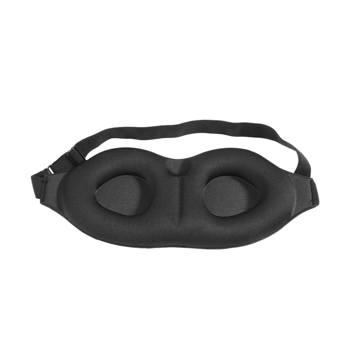 GLEAVI 3-teiliges Schlaf-augenschutzpaket 3d-langsames Stereoskopisches Blindpaket Verdunkelungs-schlafmaske Bequem Für Zuhause Büro Yoga Reisen Universelle Passform