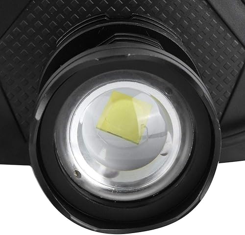 Miniatura 9 de Faro delantero, luz fuerte XHP70 faro de carga USB telescópica zoom pesca cabezas lámpara para acampar al aire libre caza, correr, senderismo,