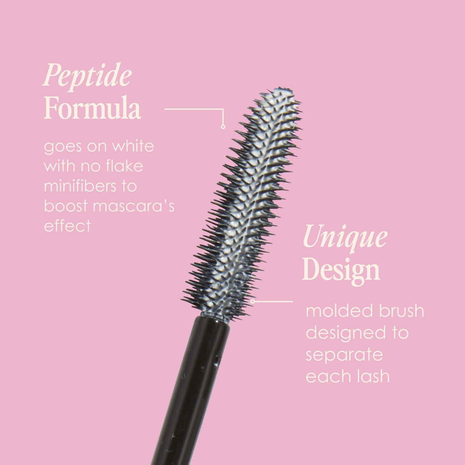 Grande Cosmetics GrandePRIMER Pre-Mascara Lengthener & Thickener with Peptides - Smudge-Proof, Water-Resistant & Contact Lens Safe - for Longer & Thicker Looking Lashes (0.32 oz)