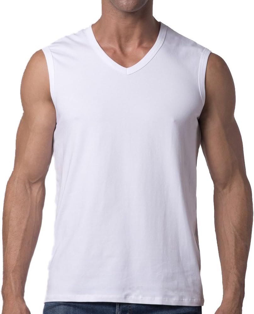 Men's Sleeveless V-Neck T-Shirt