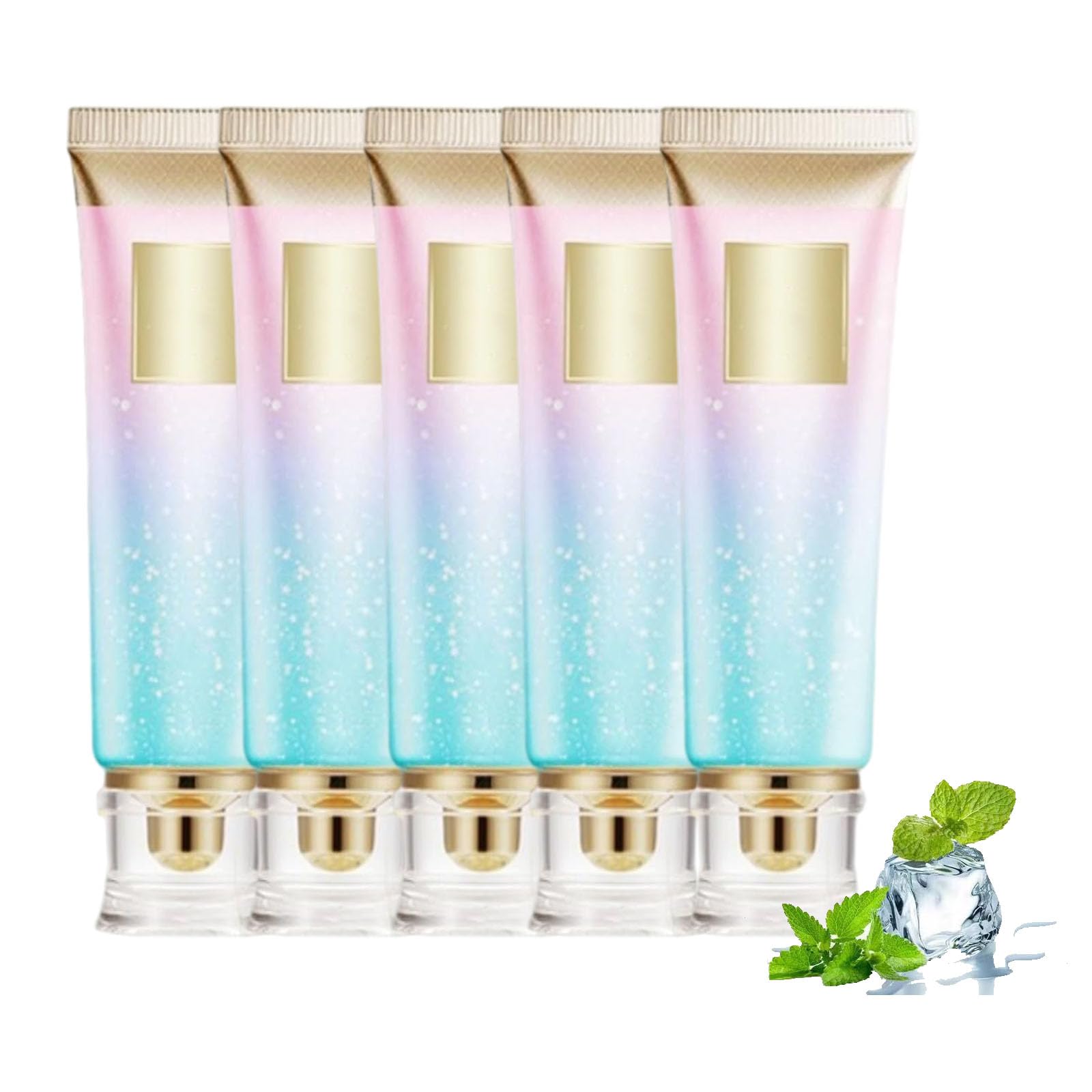 Glamvorateeth, dentifricio sbiancante Glamvorateeth, dentifricio sbiancante FreshBreath, dentifricio sbiancante alla niacinamide, dentifricio per rimozione macchie naturale (5 pezzi)
