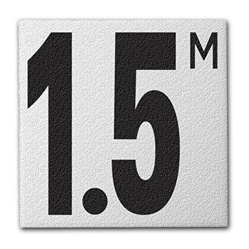 Ceramic Swimming Pool Deck Depth Marker 