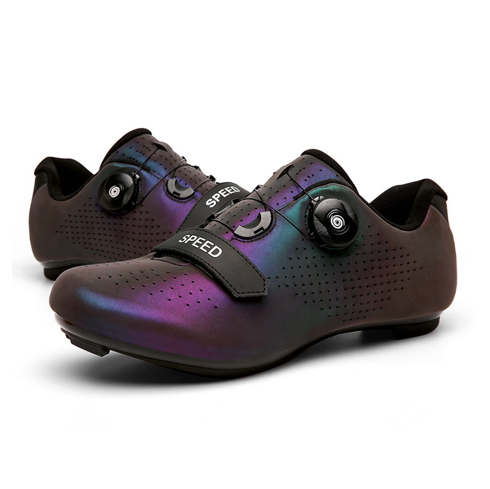 Scarpe Da Ciclismo Unisex SPD Per Strada E MTB - Traspiranti Con Aggancio Per Pedali - Foto 11