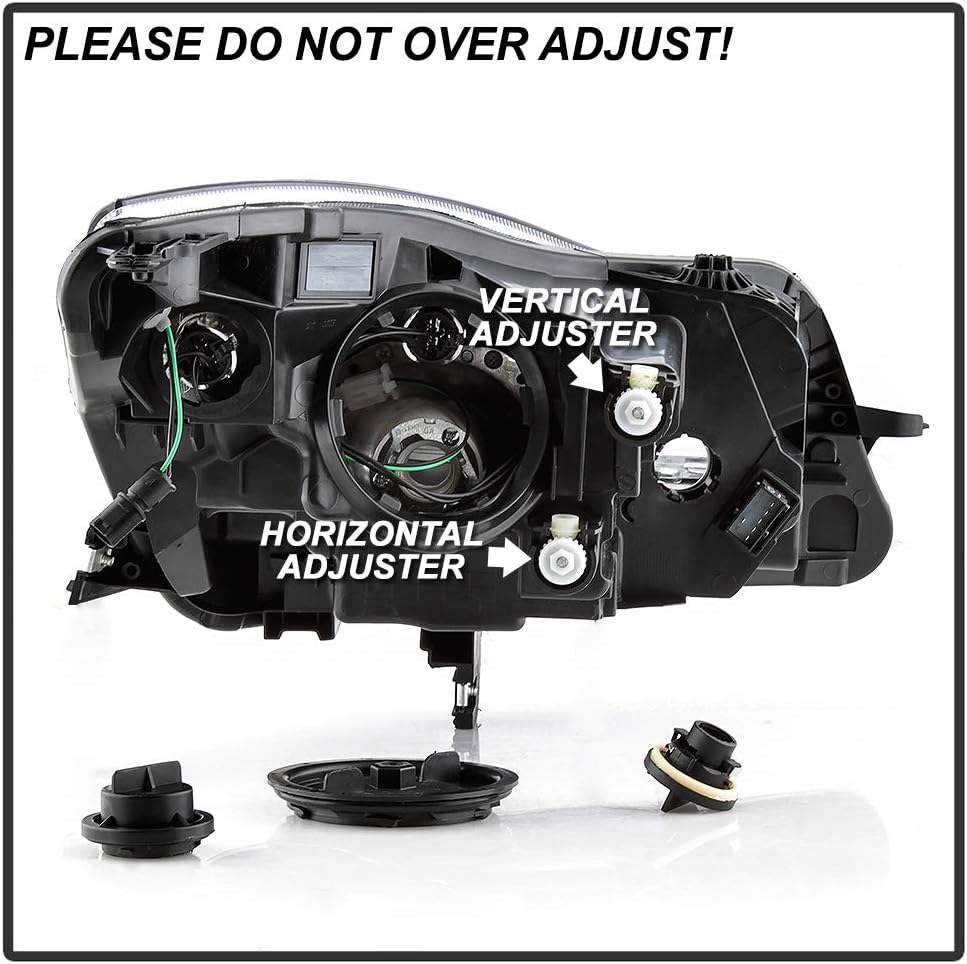 ACANII - For Replacement 2014-2017 Buick Regal Halogen Model Projector Headlight Headlamp Left Driver Side