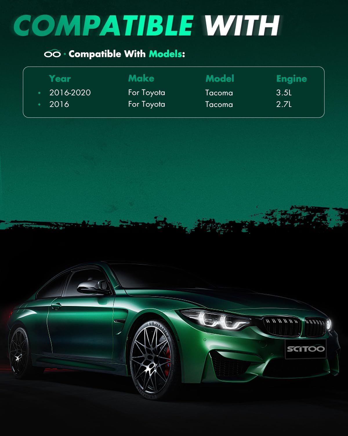 SCITOO Ignition Coil Coils Pack fits for Toyota Tacoma 3.5LL 2016 2017 2018 2019 2020 for Toyota Tacoma 2.7LL 2016 UF796 set of 6