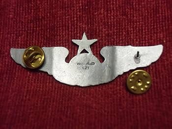 ★１９７０年代＊アメリカ軍＊空軍＊３インチ＊シニア・エアクルーＷＩＮＧ章（実物） Amazon.co.jp: 1970年代アメリカ軍空軍3インチシニア