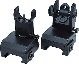 Flip Up Front and Rear Back up Iron Sight