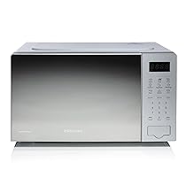Hisense, H20MOMS4 – Forno microonde 20L, 700W, display LED con comandi touch, 6 funzioni, Colore specchio
