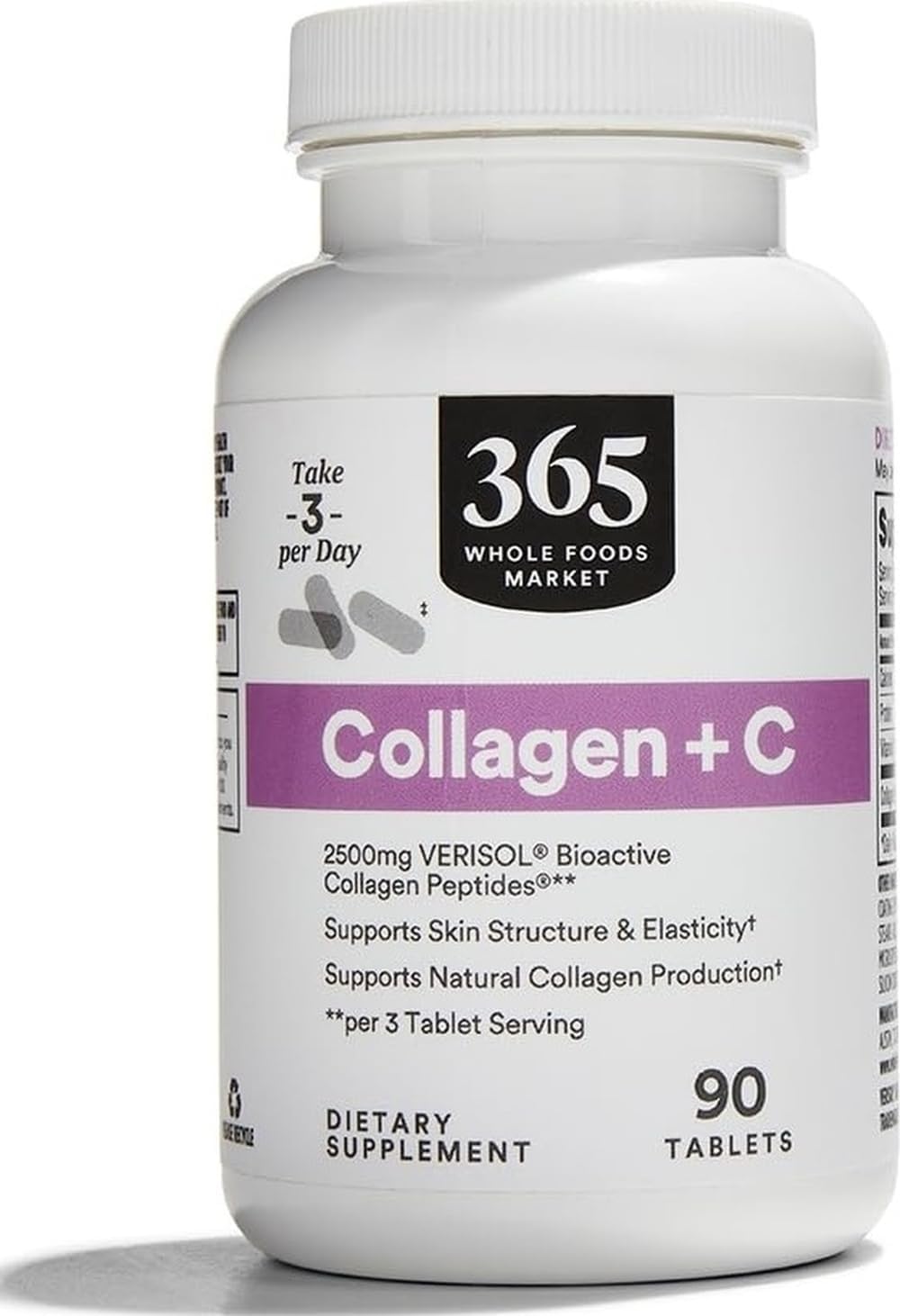 Collagen Verisol 2500Mg, 90 Count
