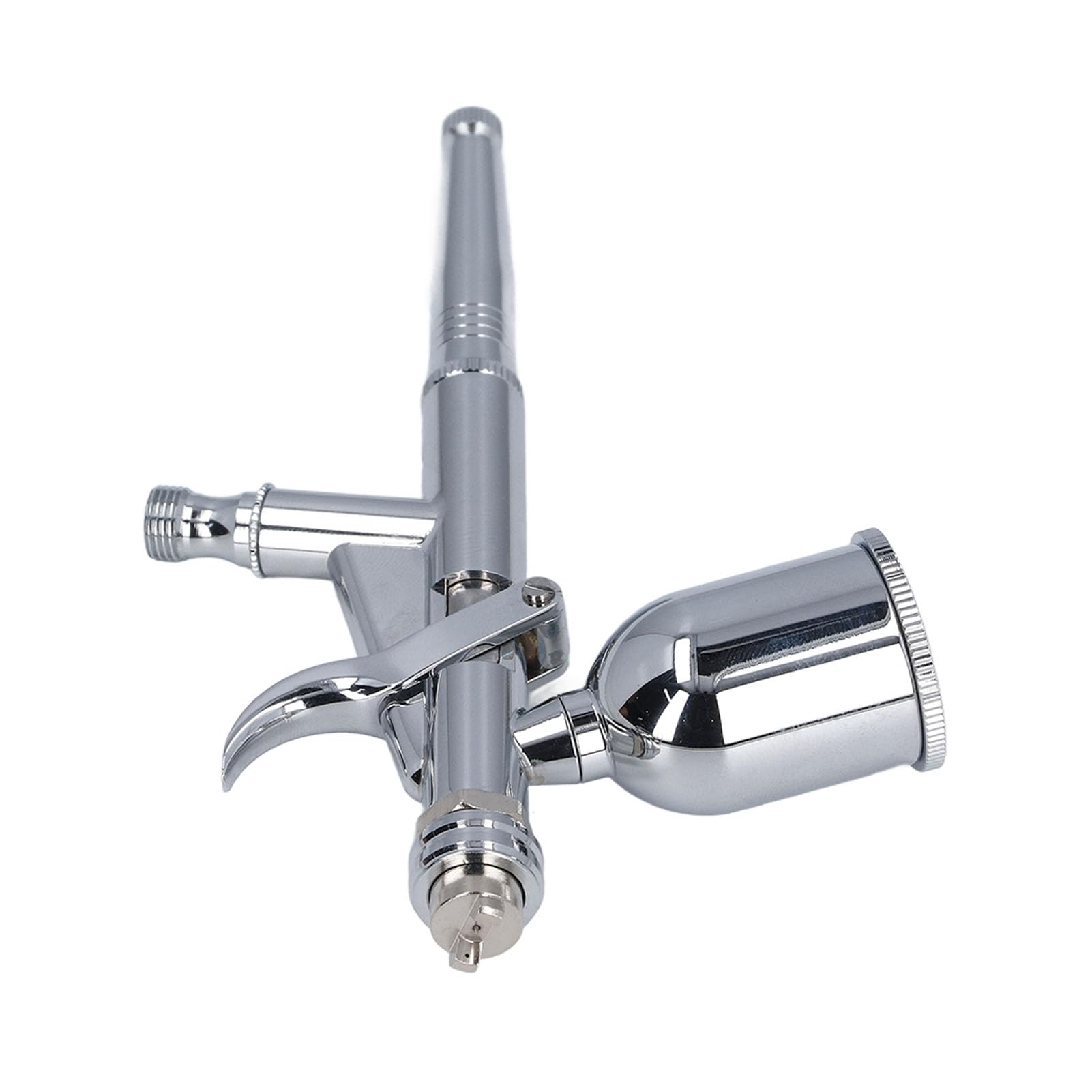 Set Airbrush Pistole 0,5 mm Düse für Modellmalerei Modellbau und Möbelreparatur mit Flüssigkeitssteuerung Mustersteuerung und Luftventileinstellung