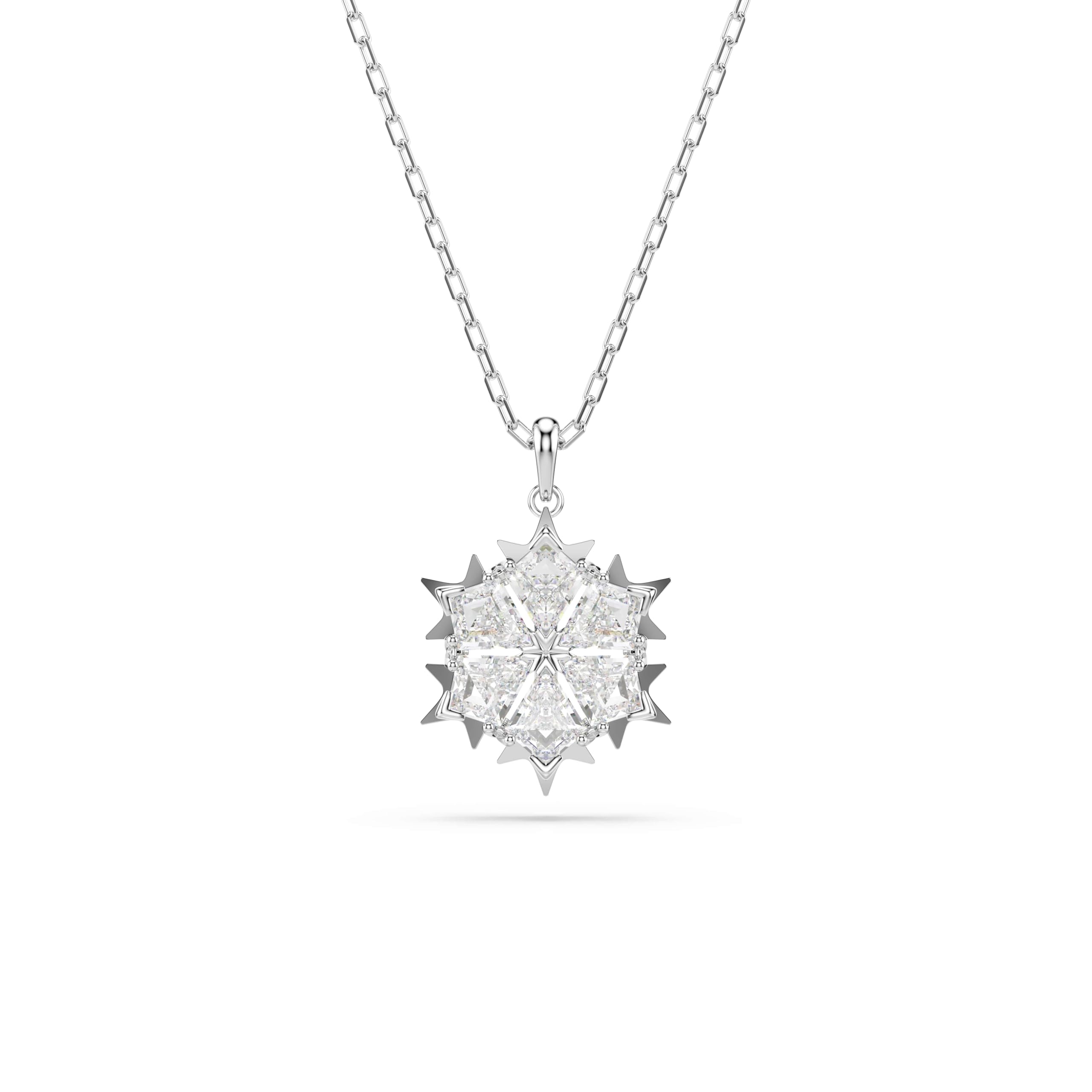 

                                                    Swarovski Magic Pendant Necklace, Snowflake Motif 