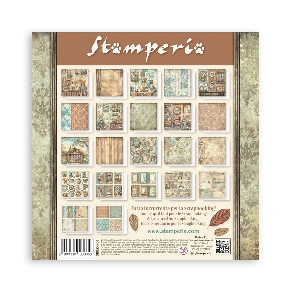 Stamperia, Scrapbook Paper Pad for Scrapbooking Albums, Card Making, Bullet Journalling and More, Acid Free, Single Face - Image 2