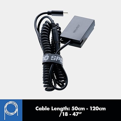 Miniatura 2 de Punto ciego - Batería ficticia Canon LP-E17 USB-c - Compatible con Canon EOS M3, M5, M6, Rebel T6iT7iT8i, SL2SL3, 750D760D, 800D y PowerShot G3 XG5