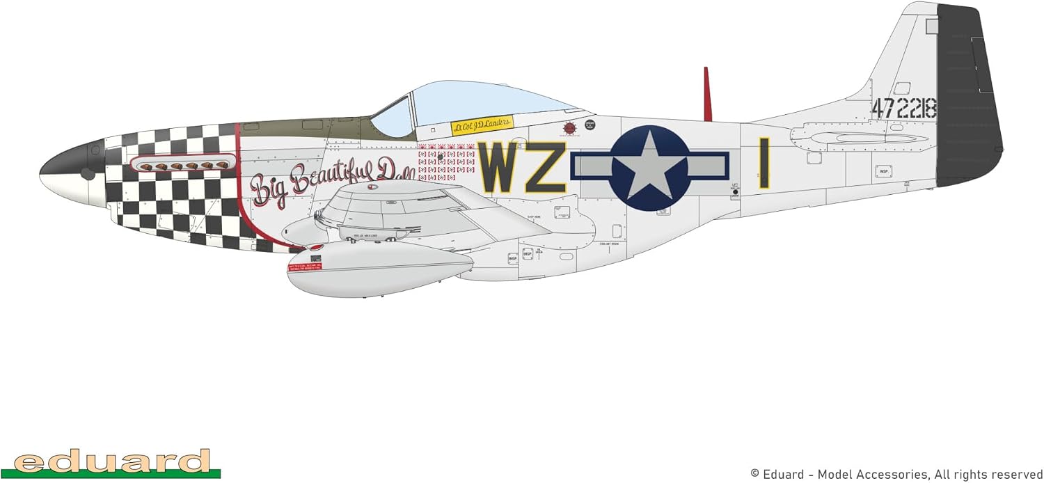 Eduard 1/72 US P-51D Mustang ProfiPACK 70173