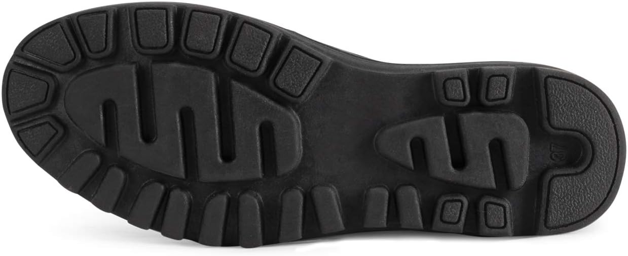 Polar Womens Memory Foam Chelsea Nubuck Boot Waterproof Rubber Welted Stitch Outsole Faux Fur Lined - Image 8