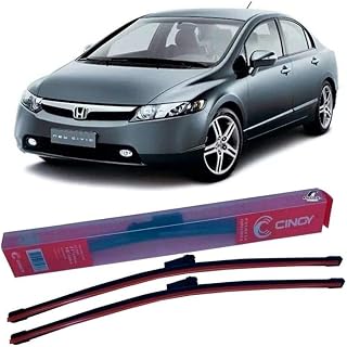 Par Palheta Limpador de Parabrisa Honda New Civic 2012 à 2016
