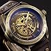 AMPM24 Vintage Bronze Case Automatic Mechanical Skeleton, No Color, Size No Size