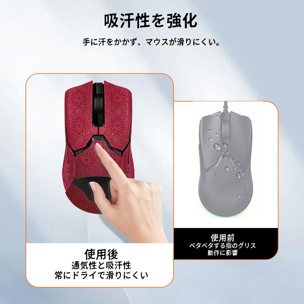 Amazon.co.jp: for Razer レイザーViper V3 Pro 用 マウスグリップ