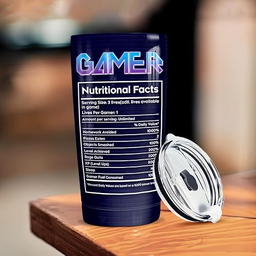 Vista 27 de winorax Vaso de lobo de regalo para mujeres y hombres, taza de lobo de 20 onzas, taza de viaje de acero inoxidable con aislamiento de café, vasos