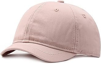 Faringoto Men's Cotton Short Brim Baseball Cap Casual Peaked Cap Ladies Versatile Equestrian Sun Hat