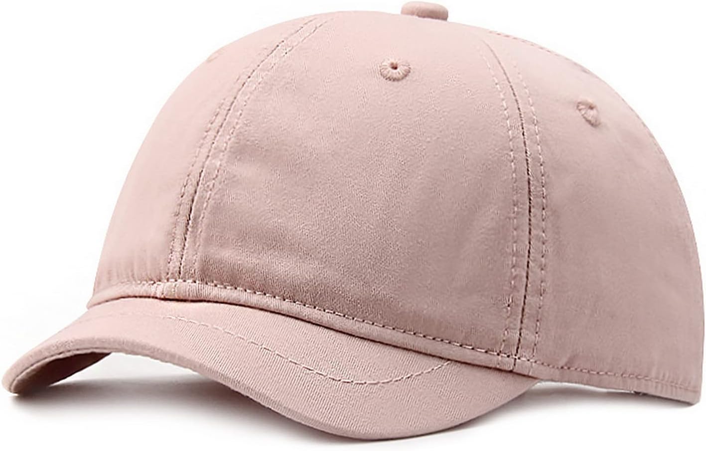 Faringoto Men's Cotton Short Brim Baseball Cap Casual Peaked Cap Ladies Versatile Equestrian Sun Hat