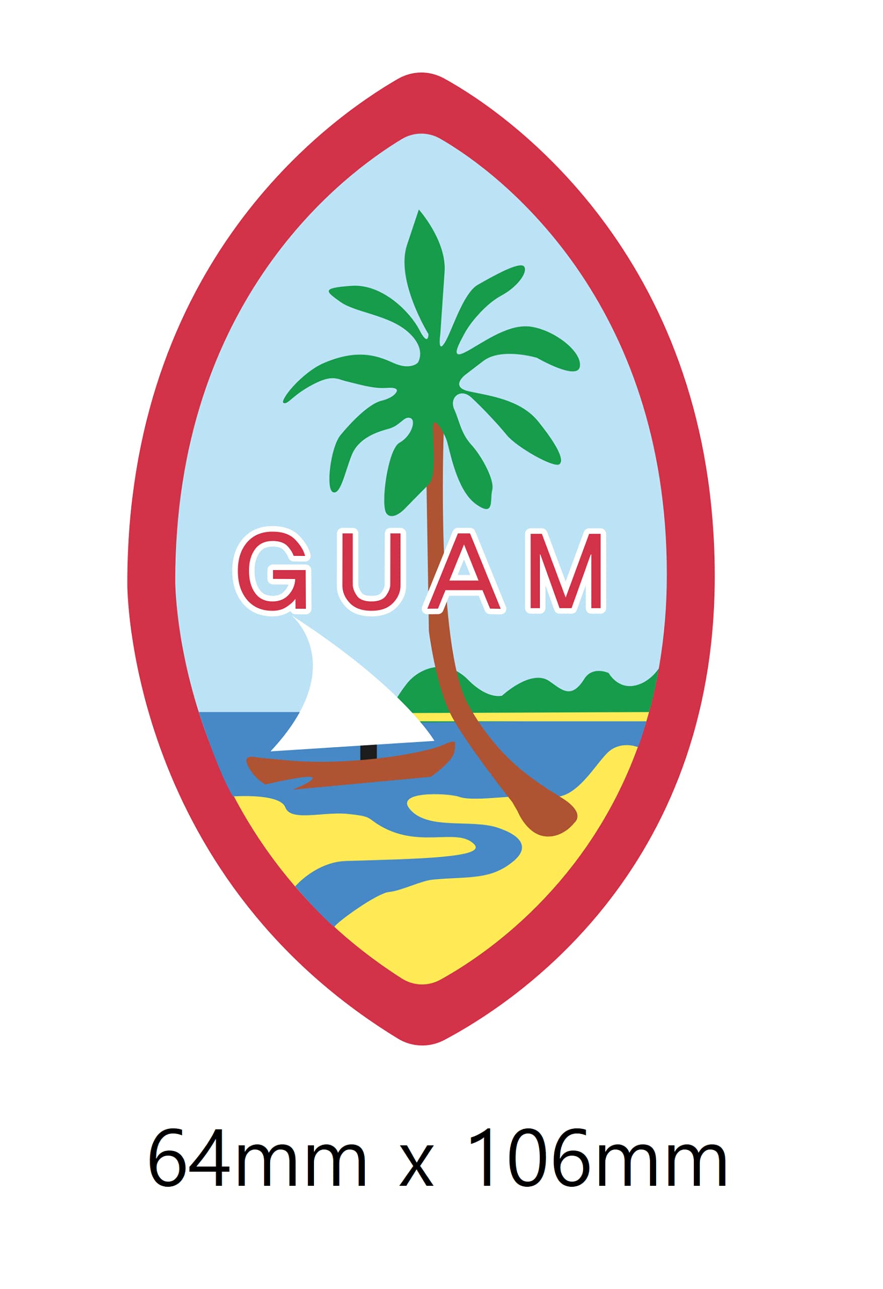K14 585 ペンダントトップGUAM グアム ロゴ 14Kイエローゴールドスムースグアムシールペンダント – Vince