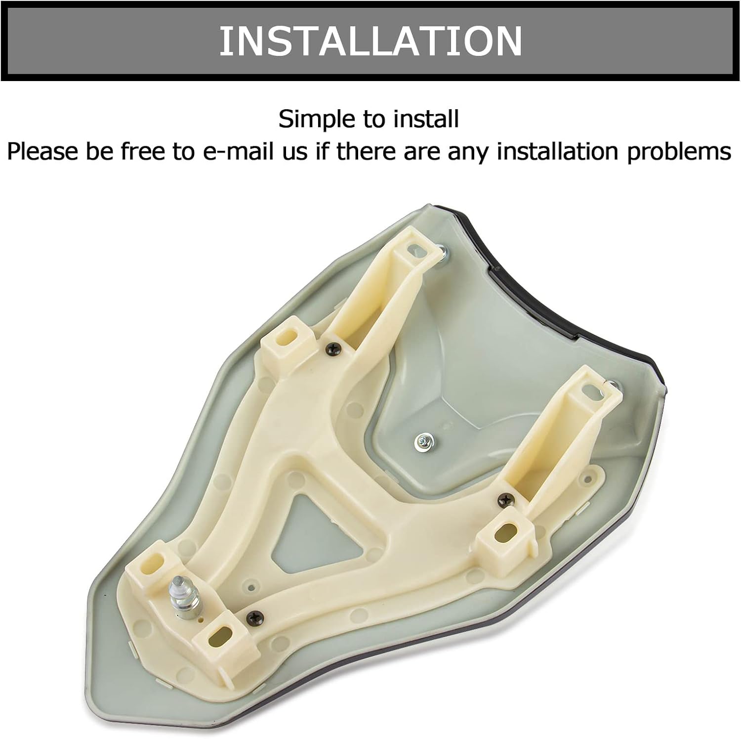 Rear Seat Fairing Cover Cowl for 848 1098 1198 All Year Black