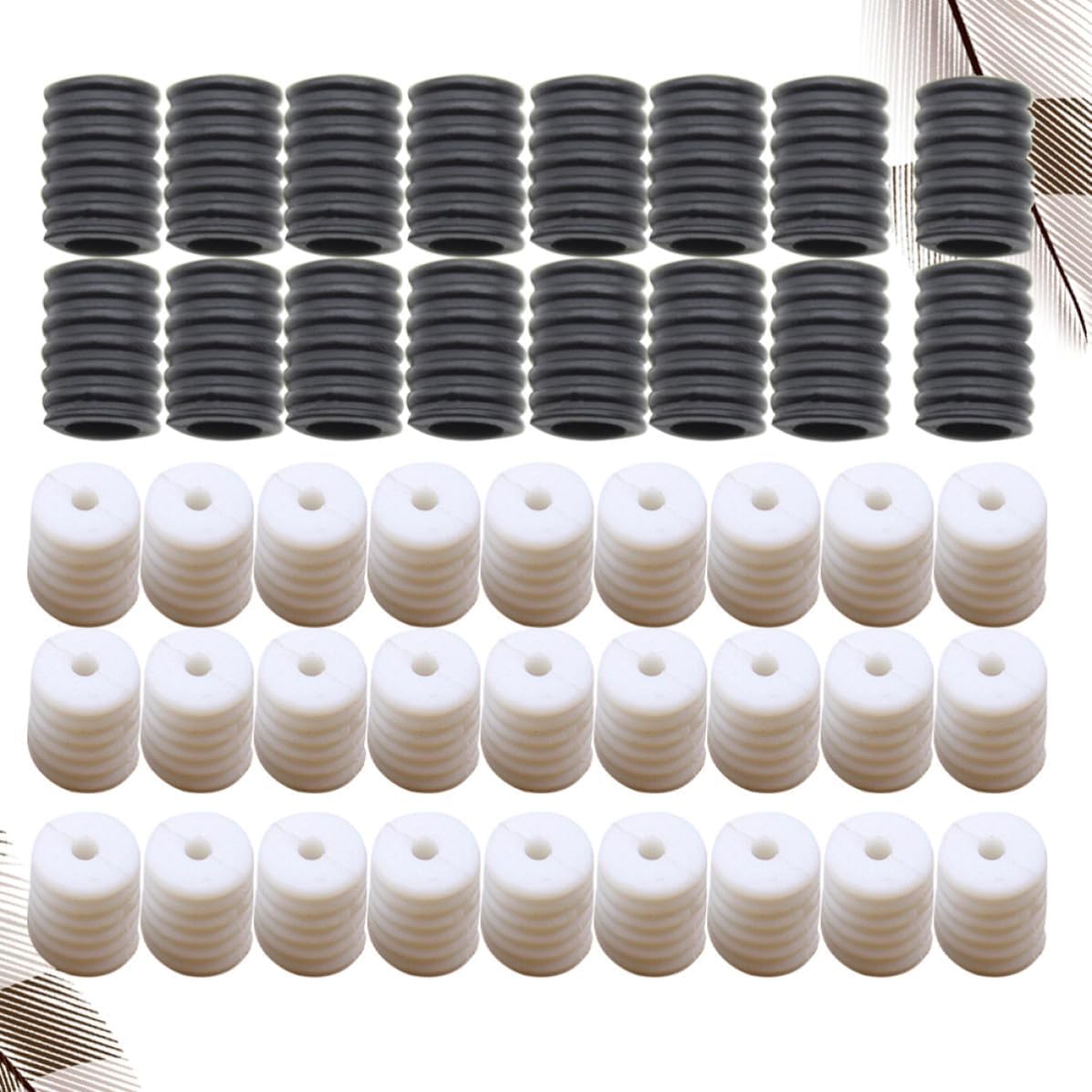 FRCOLOR 200pcs Adjustable Mask Buckle Silicone Anti-Slip Ear Protective Rope Clip for Hiking and Skiing with Comfortable Adjustable Design