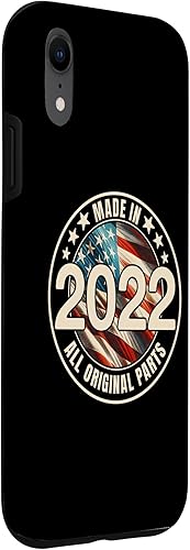 Miniatura 3 de iPhone XR Made In 2022 All Original Parts Year Vintage Vintage Case