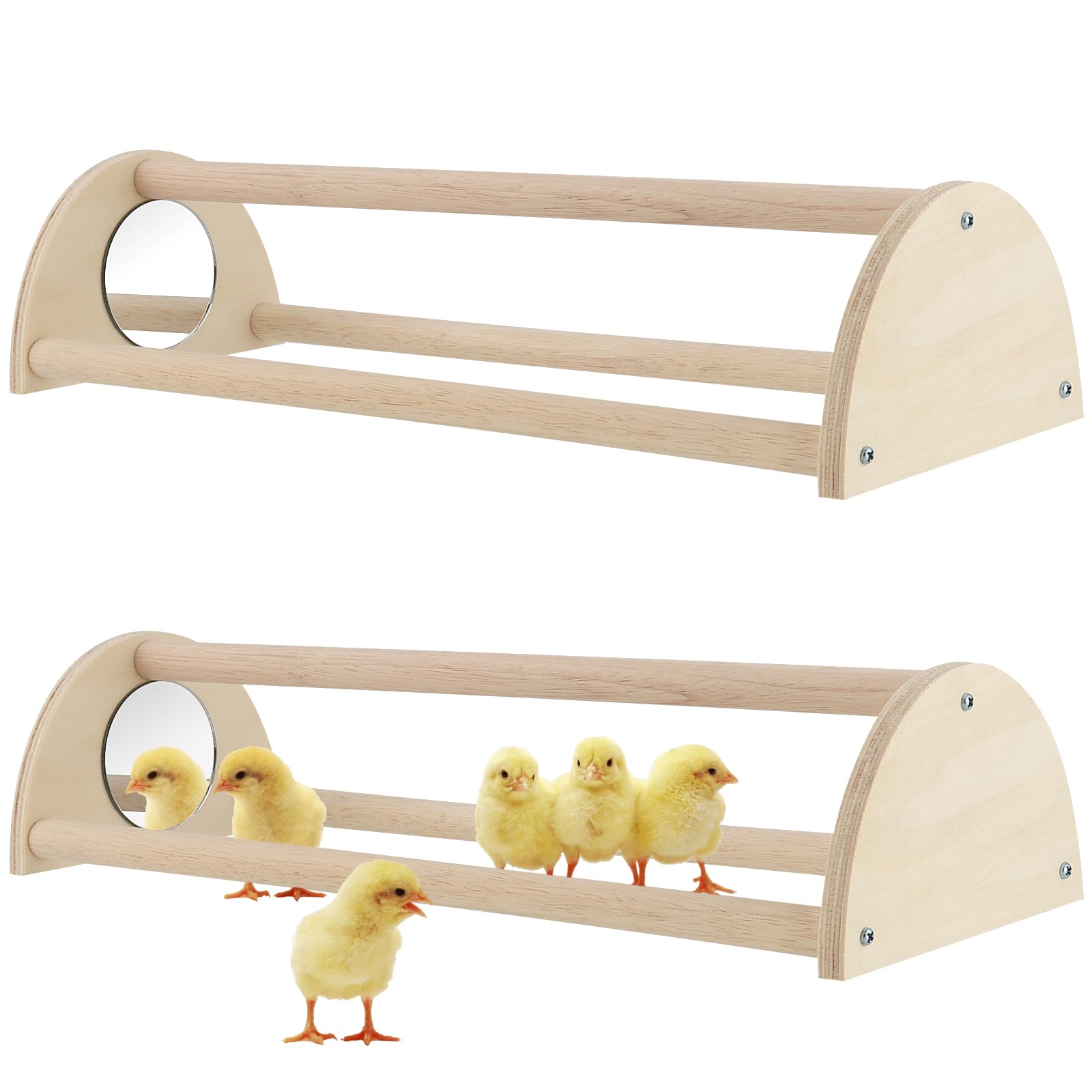 Hühner Sitzstange Aus Holz - Multifunktional Für Küken & Kleintiere