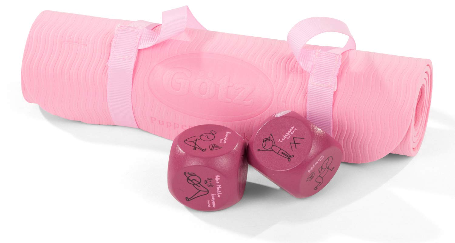 Götz 2111022 Little Kidz Lotta Yoga Puppe 36 cm Multigelenk-Stehpuppe | 13-tlg, für Kinder ab 3 Jahren, blonde Haare, blaue Augen, 9 Gelenke, posierbar, frisierbar, waschbares Haar, Vinylhartkörper