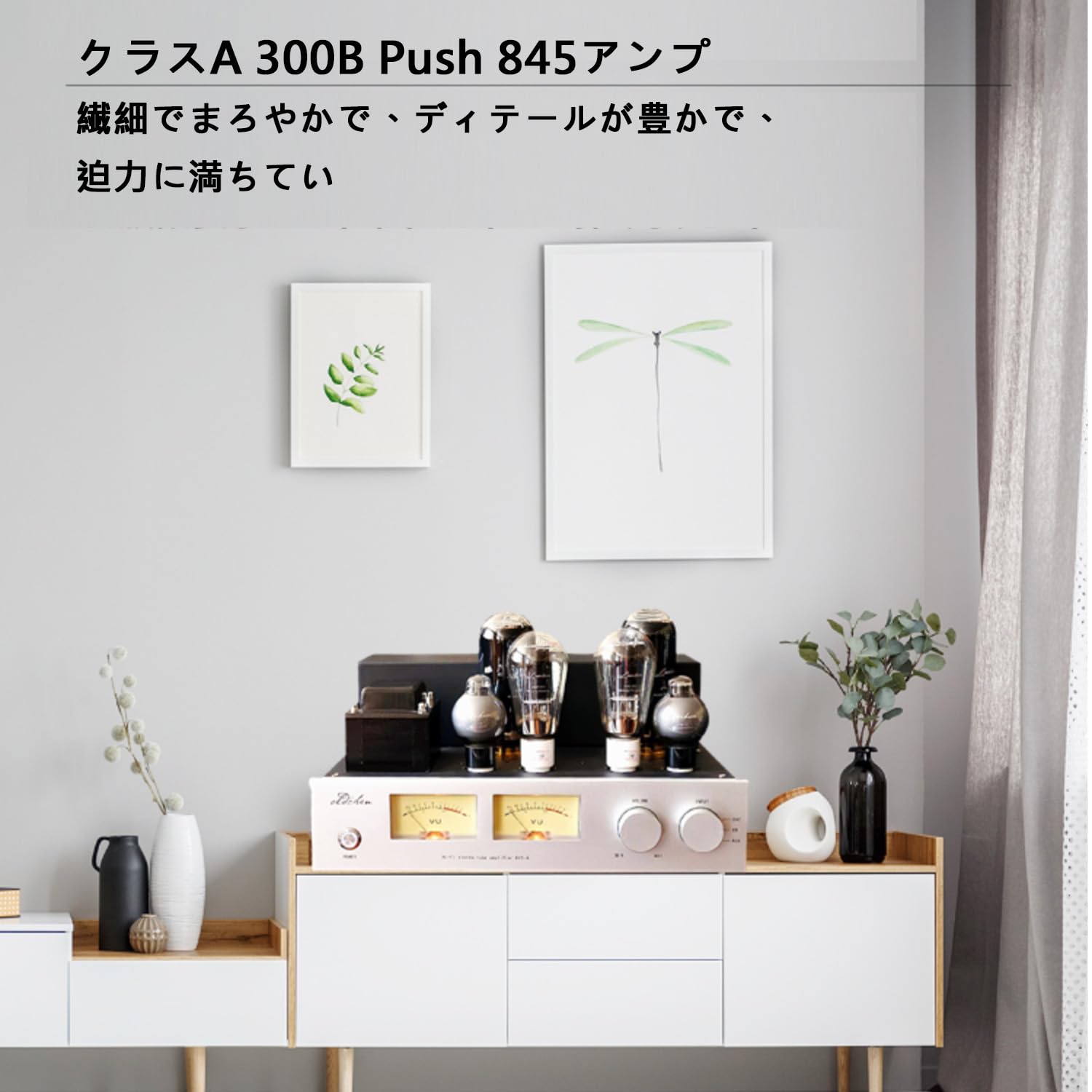 Amazon.co.jp: Jaiyinnlay 300B PUSH 845 HiFi 真空管 アンプ