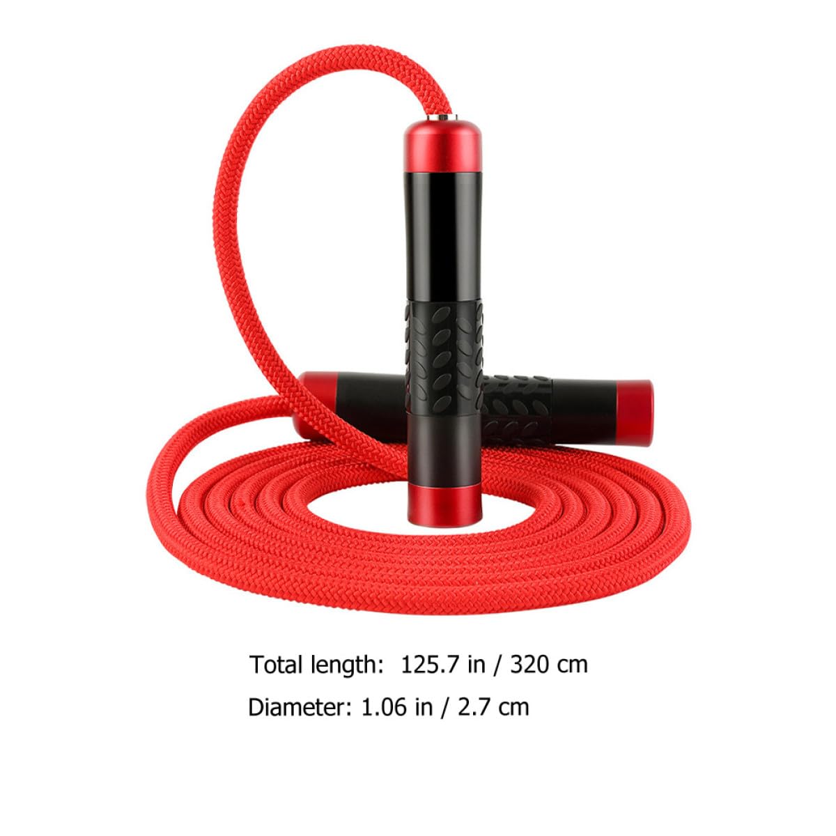 Gatuida Cuerda para Saltar Peso de Cuerda para Saltar Ajustable para Ejercicios y Entrenamiento de Fitness Casa o Gimnasio
