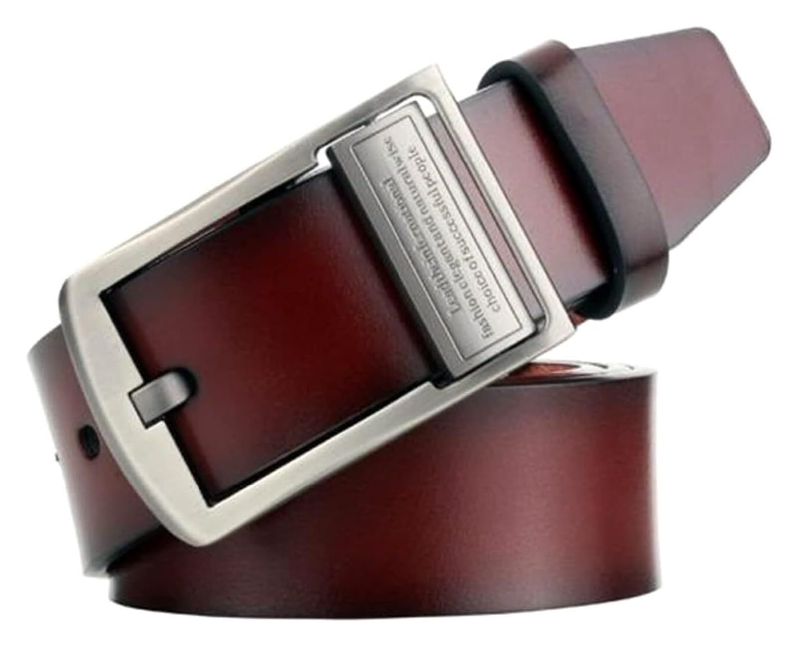 dfEDRd Ladies Waist Belt, 115cm Women Leather Vintage Belt Alloy Pin Buckle Business Style Waistband Accessories(Coffee L)