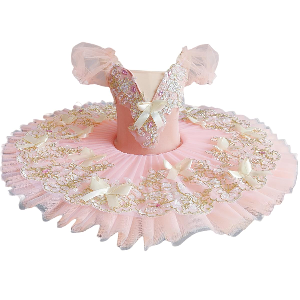 Mädchen professionelles Ballett Kostüm Kinder Ballerina Tutu Rock Tutu Tanz Ballettkleid für Kind Kind Mädchen Kinder Tanzbekleidung