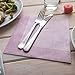 Restaurantware Luxenap 15.8 x 15.8 Inch Linen-Feel Napkins 600 airlaid Disposable Napkins - Sustainable Durable White Paper Square Paper Napkins With Burgundy Threads For All Kinds Of Events
