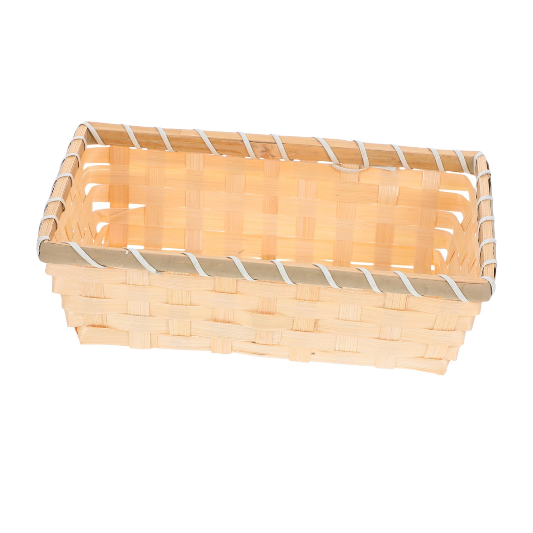 TIDTALEO Storage Basket for Bread Natural Woven Kitchen Basket for Fruits Eggs Sturdy Multiuse Container for Tidy Home Organization Kitchen Holder