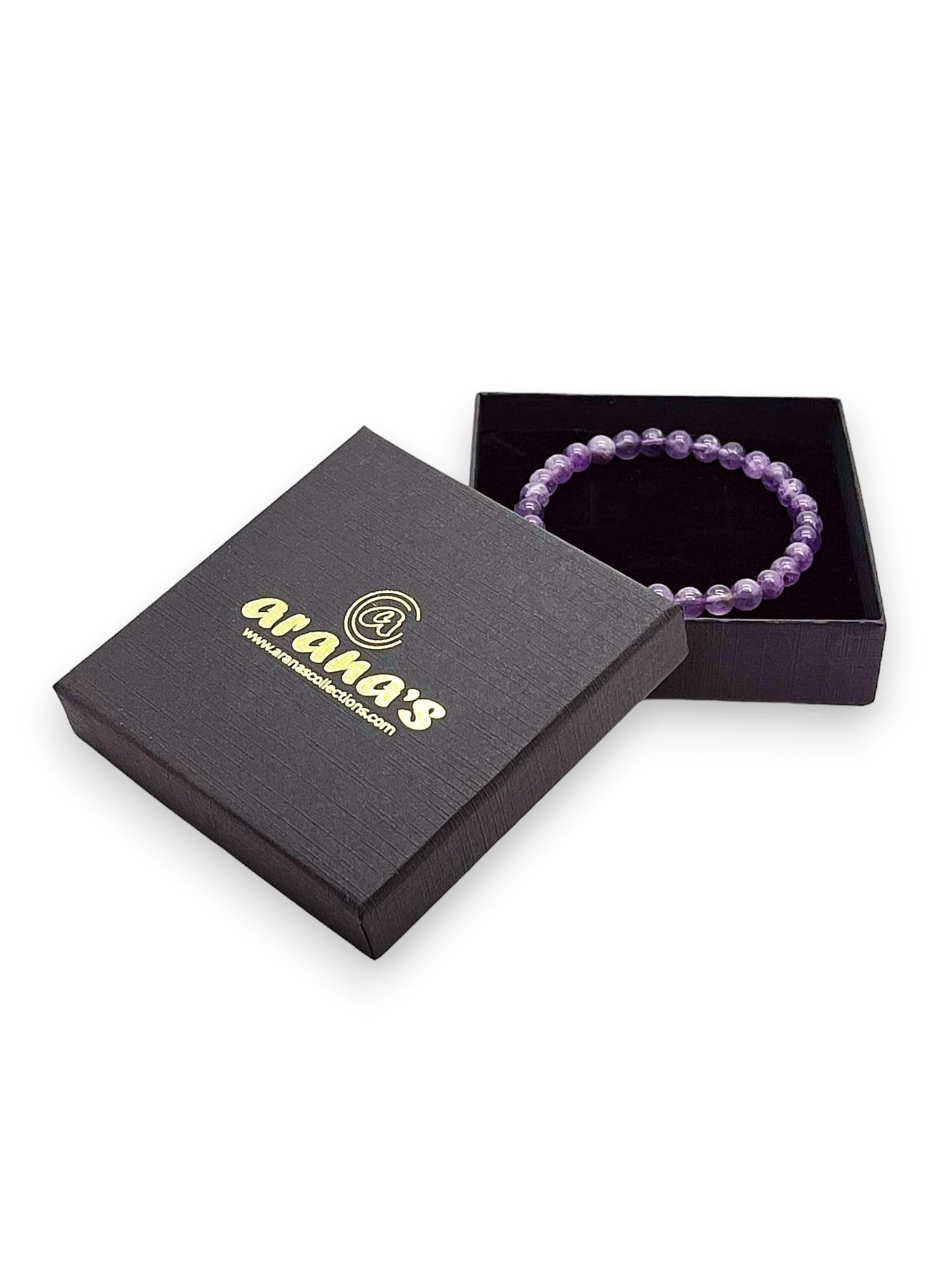 Arana's Bracciale occhio di tigre unisex con pietre naturali semipreziose energetiche, filo elastico con perle di sfere, cristalli curativi, 18 cm, Pietra, Acquamarino