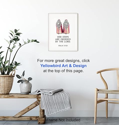 Miniatura 6 de Scripture Wall Art - Glam Religious Bible Verse Wall Art - God Wall Art - Inspirational Quotes - Spiritual Wall Decor - Christian Gift for Women -