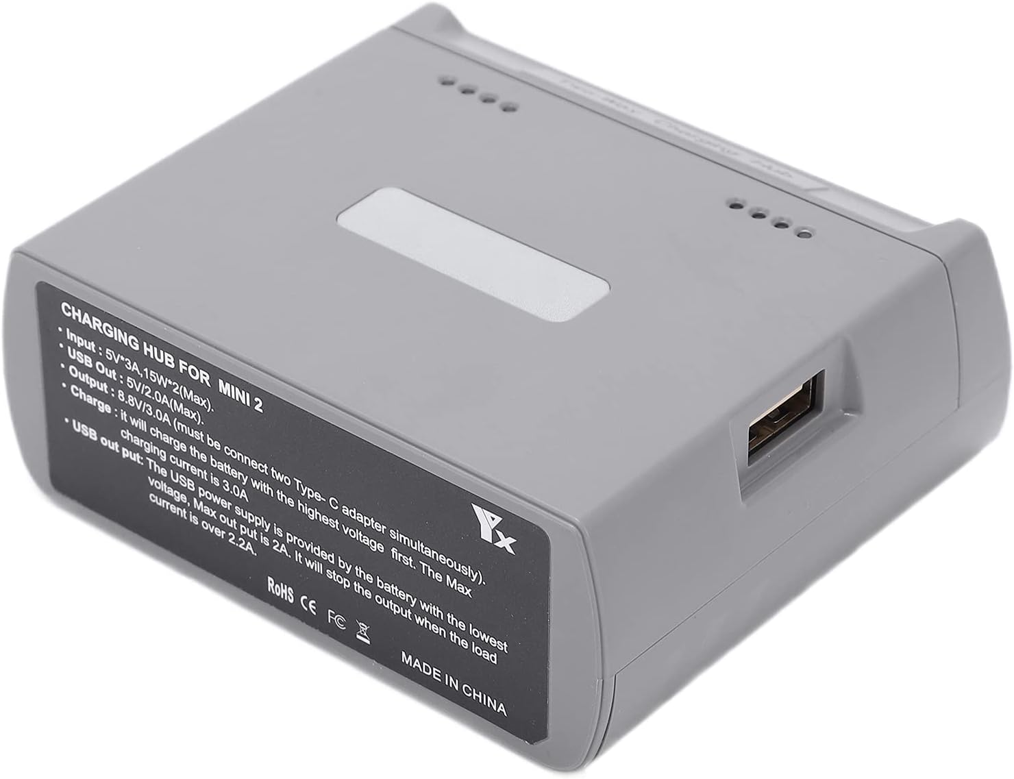 MINI 2 MINI SE Charger, Two Way Battery Charging Station Smart Drone UAV Battery Bidirectional Charger USB Output